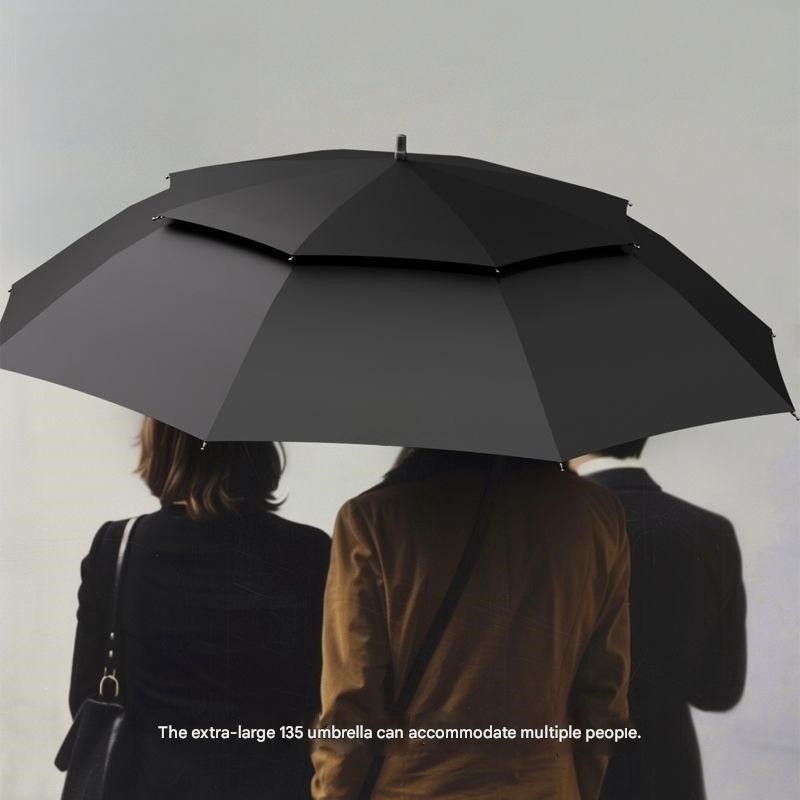 Golf Umbrella - 고급형 반자동 롱 스트레이트 핸들 우산