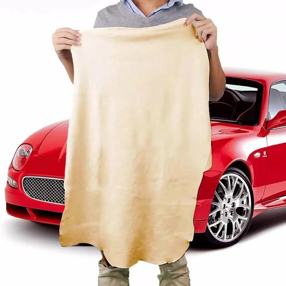 천연 샤무아 가죽 자동차 세차 타월 초흡수성 자동차/가 - Golf Towel 리뷰 및 가격