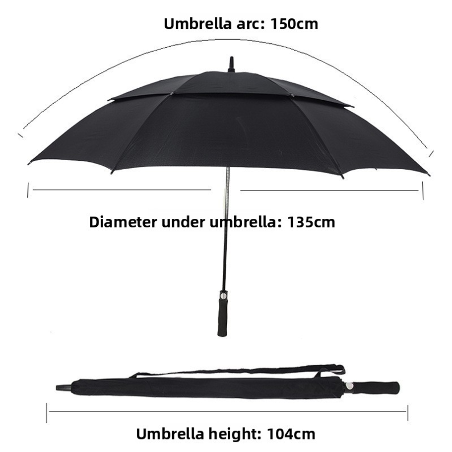 차량용 우산, 이중 레이어 골프 우산, 삼중 레이어 강 - Golf Umbrella Large 리뷰 및 가격