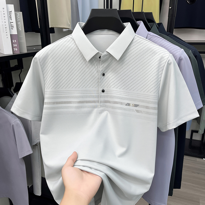 TFETTERS 2026 남성용 여름 스트라이프 티셔츠 - Golf Tees 리뷰 및 가격